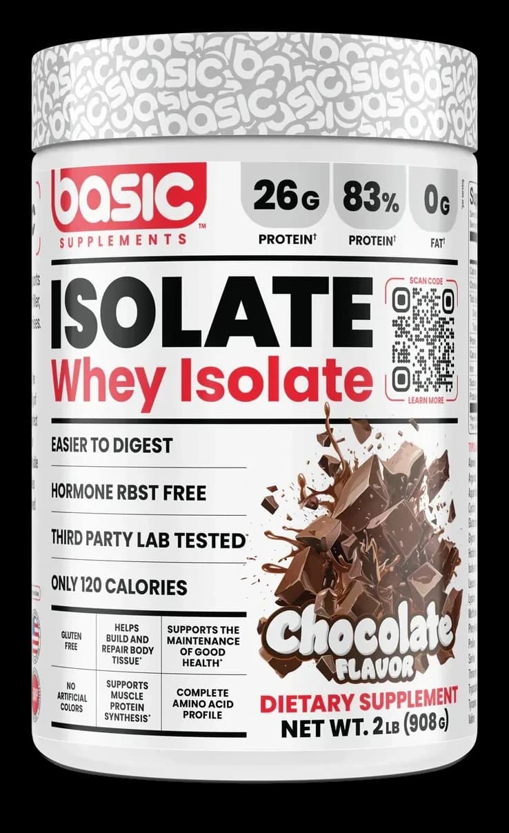 Basic Supplements whey isolate tub