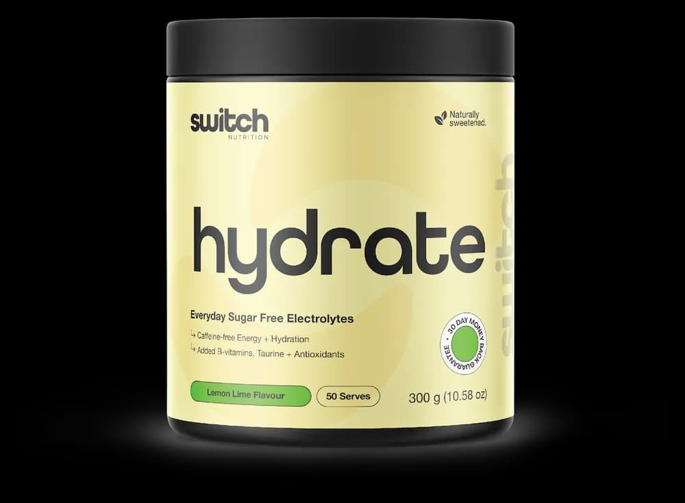Switch Nutrition Hydrate electrolytes tub