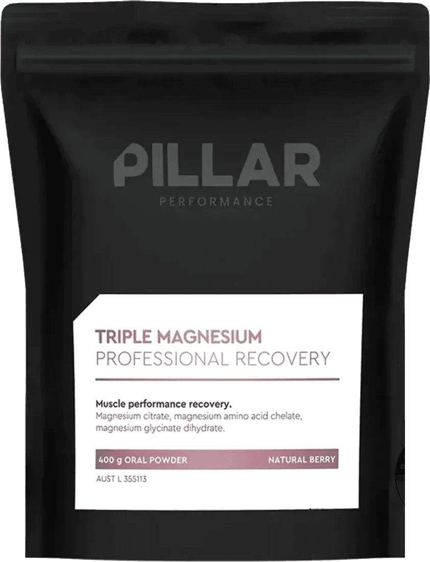 Pillar Performance Triple Magnesium 400 g pouch, Natural Berry