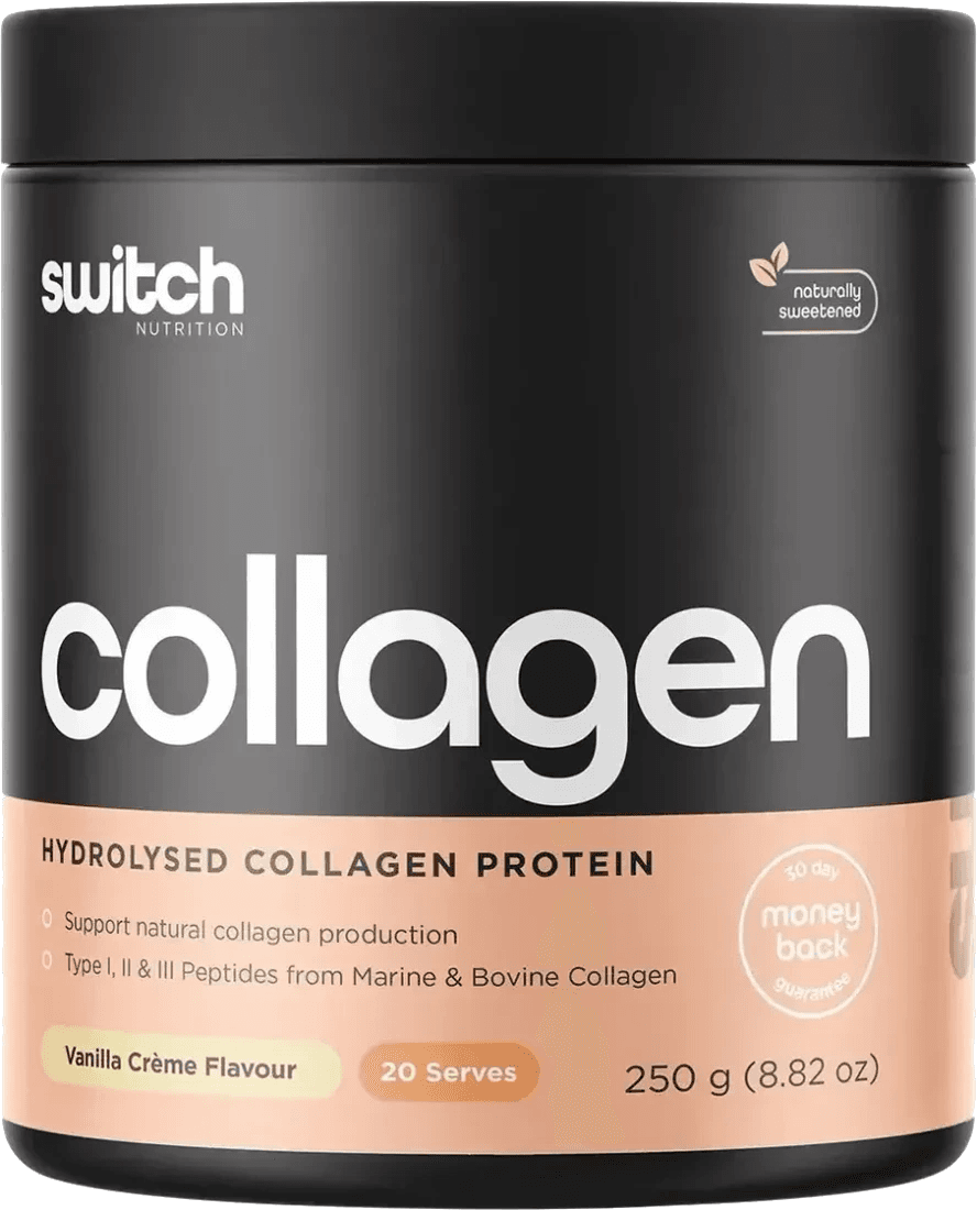 Switch Nutrition Collagen vanilla creme tub