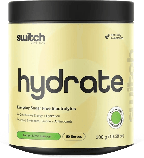 Switch Nutrition Hydrate electrolytes tub