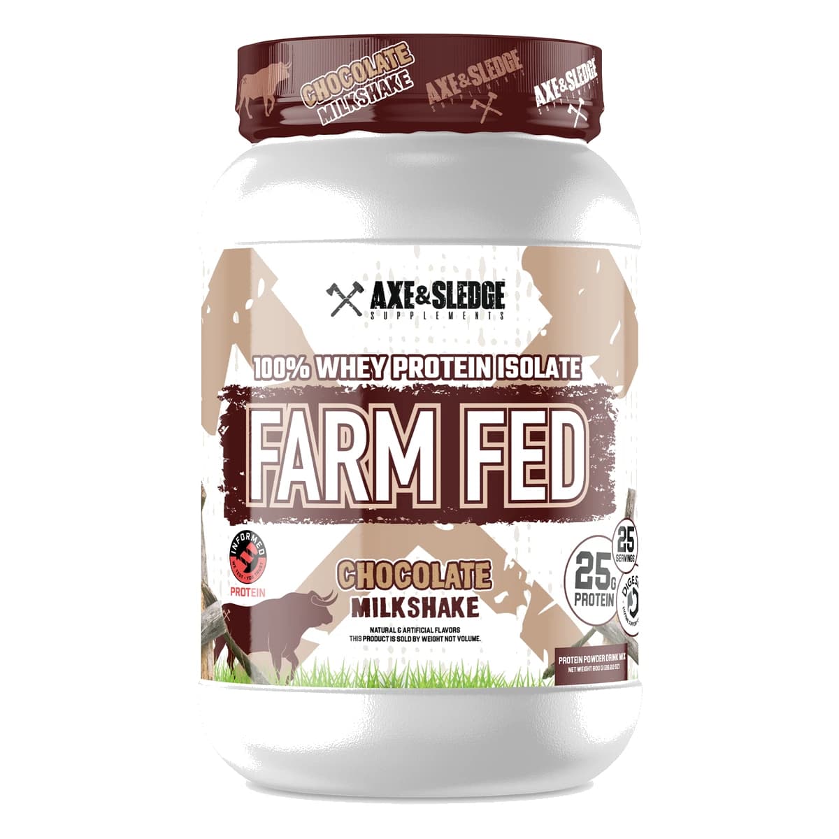 Axe&Sledge FarmFed Isolate Chocolate Milkshake