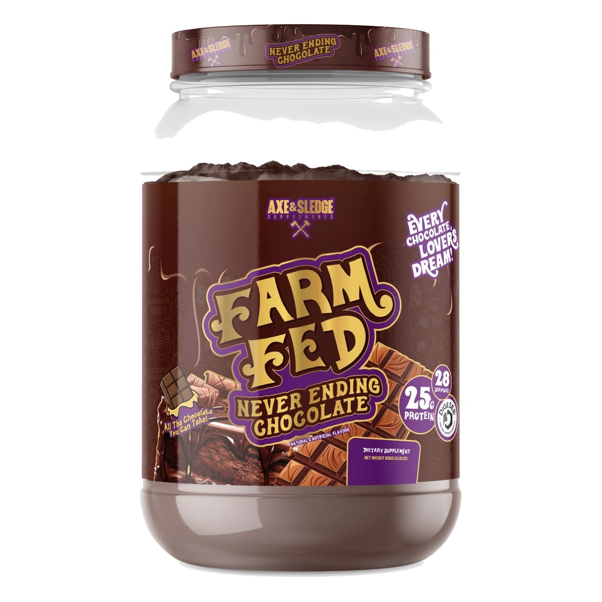 Axe & Sledge Farm Fed never ending Choc