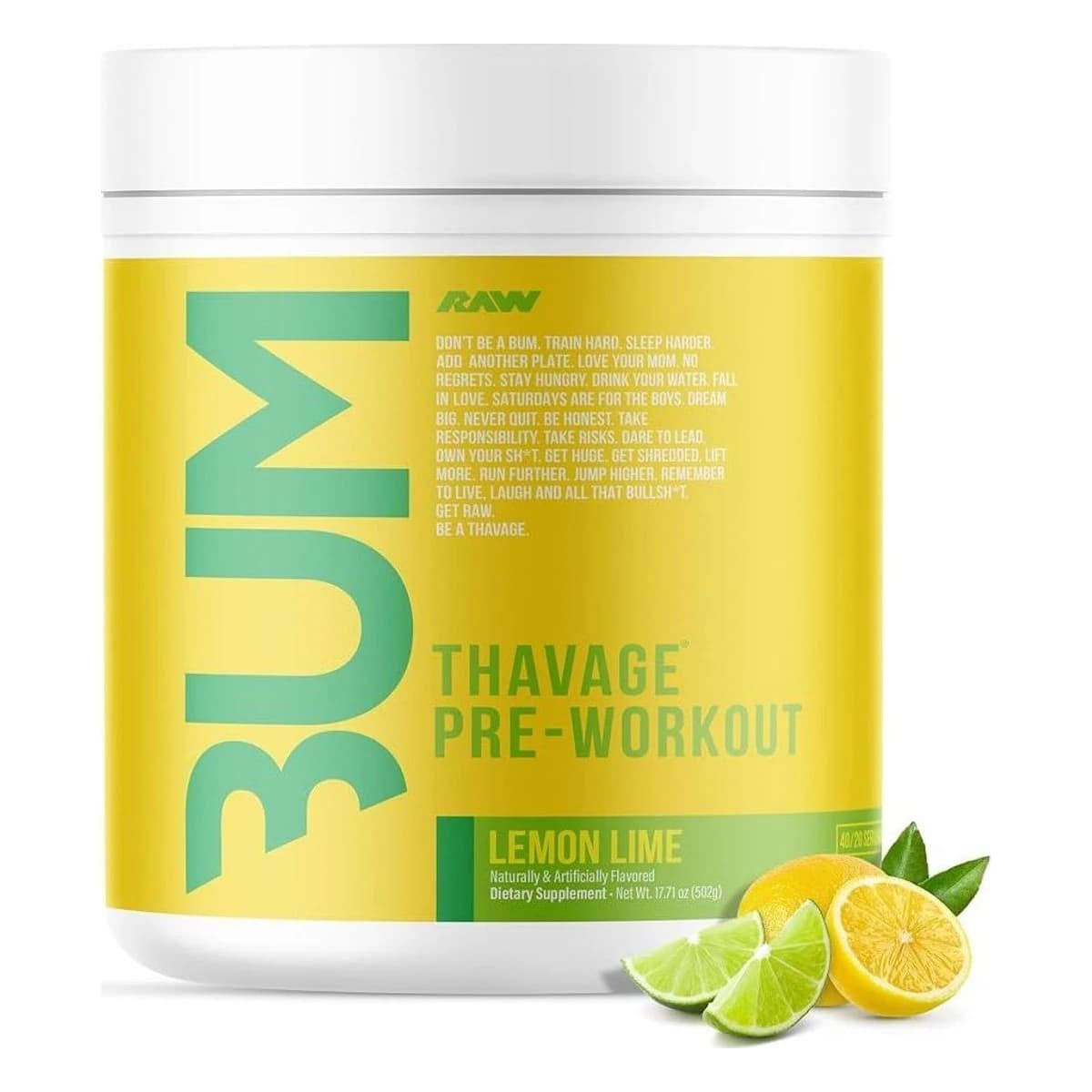 Bum Thavage Pre Workout