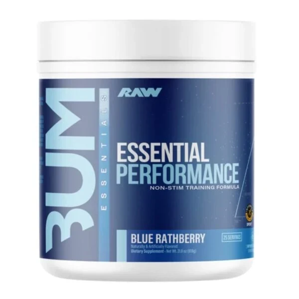 BUM Essential Non-stim, Blue Raspberry