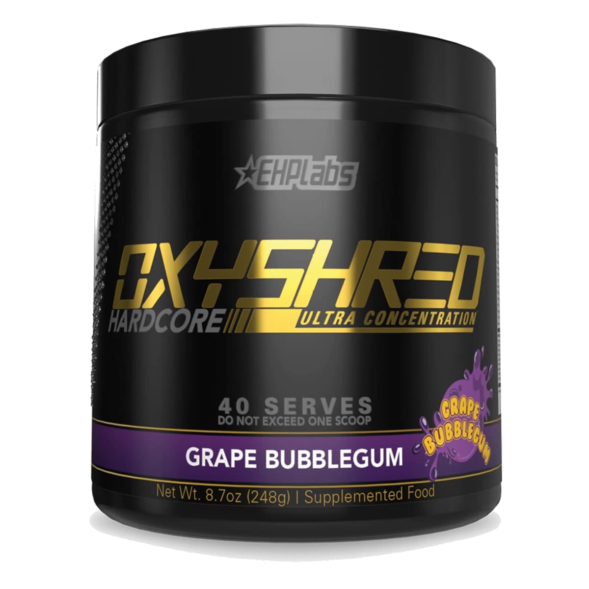 OxyShred hardcore- grape bubblegum