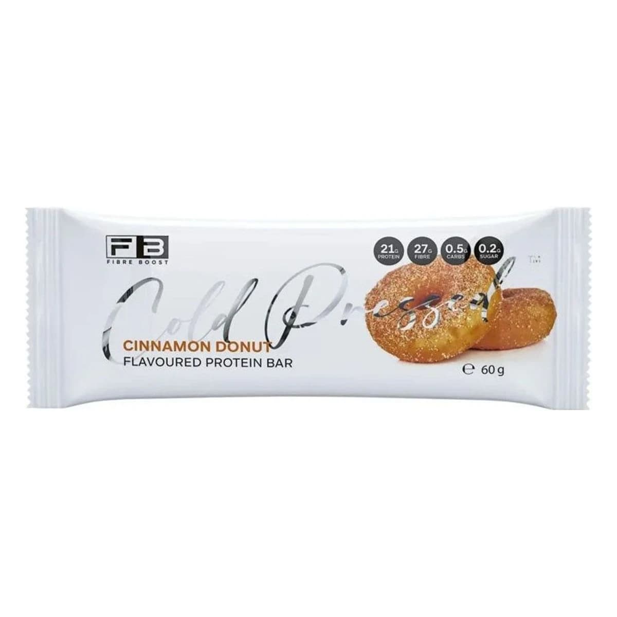 Fibre Boost Cold Pressed Cinnamon Donut Flavoured Protein Bar