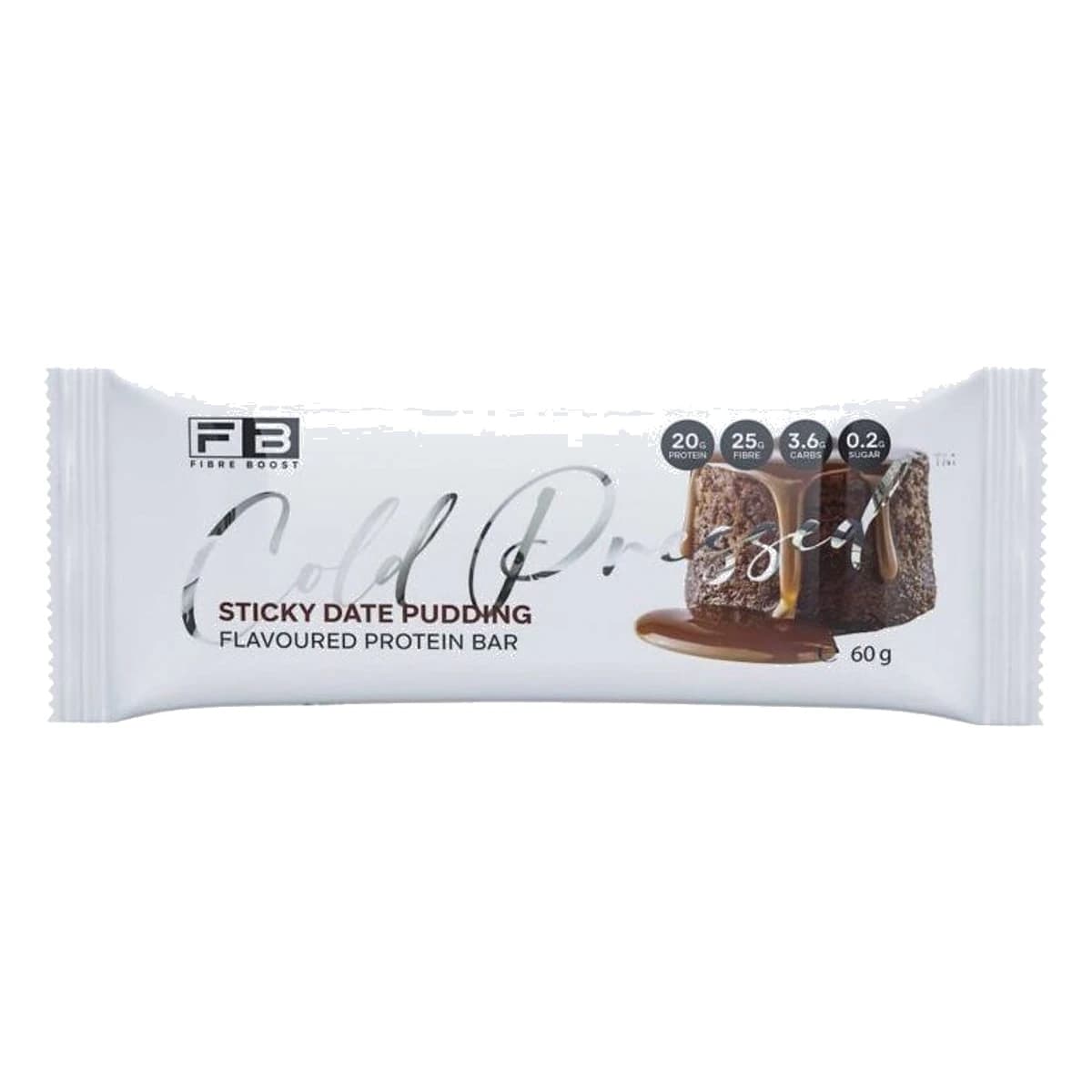 Fibre boost bar - Sticky date Pudding