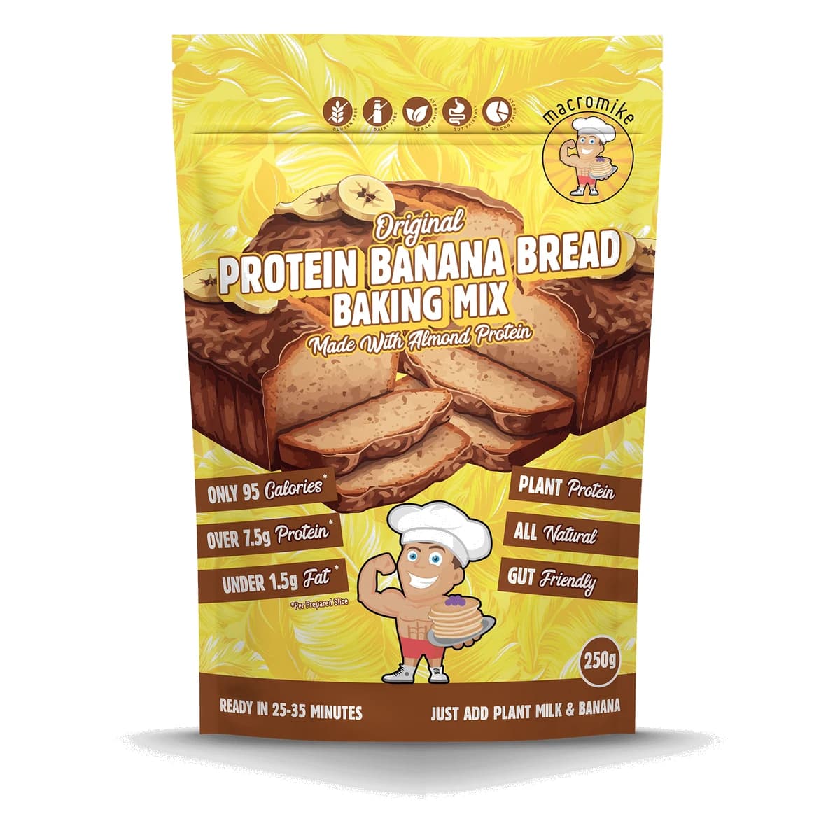 Macro Mike Protein Banana Bread Mix Original