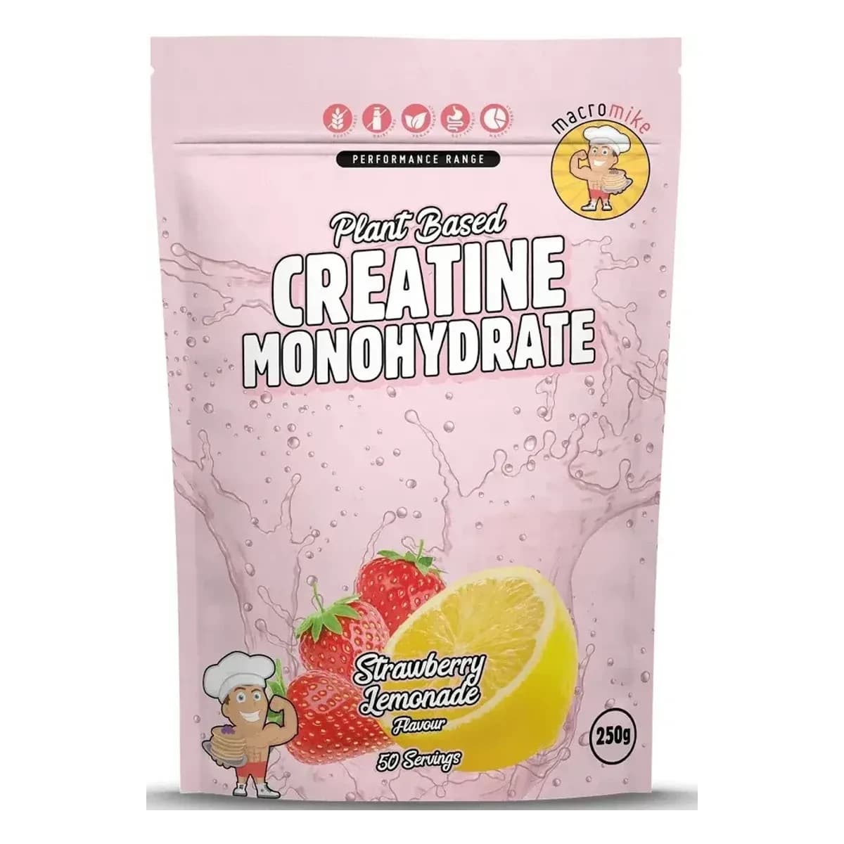 Macro Mike Creatine Mono Strawberry Lemonade 250g