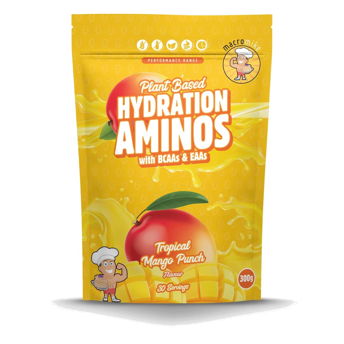 Macro Mike Hyd Aminos + BCAA's & EAA's Tropical Mango