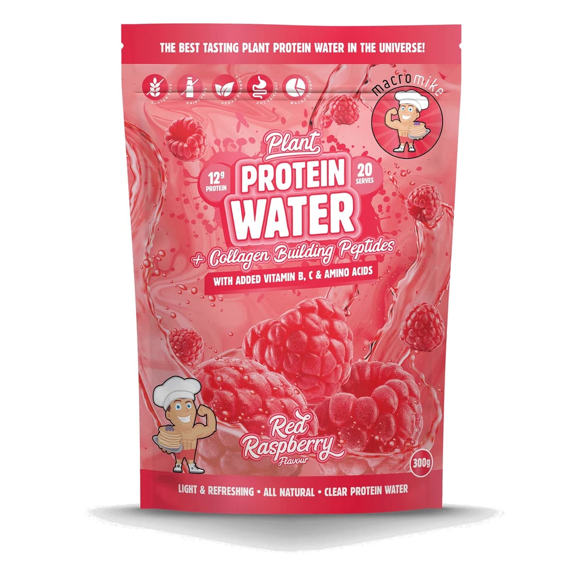 Macro Mike Plant Protein Water