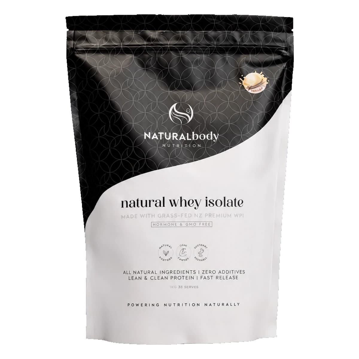 Natural Body Nutrition Protein Isolate Vanilla