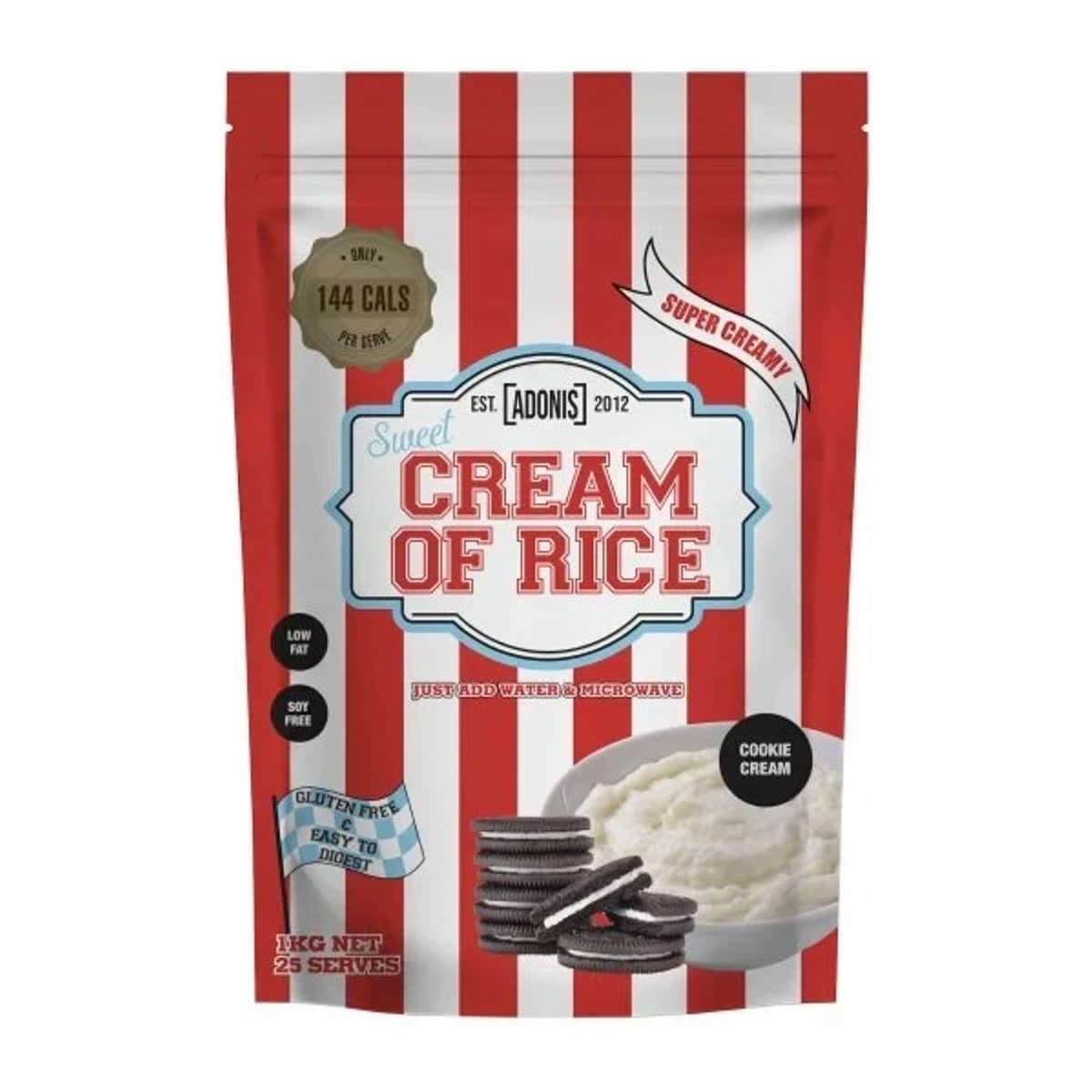 Adonis Cream Of Rice, Cookie Cream
