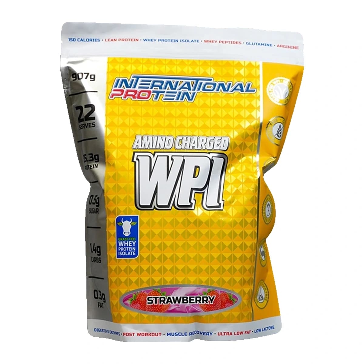International Protein Amino Charged Wpi, Strawberry