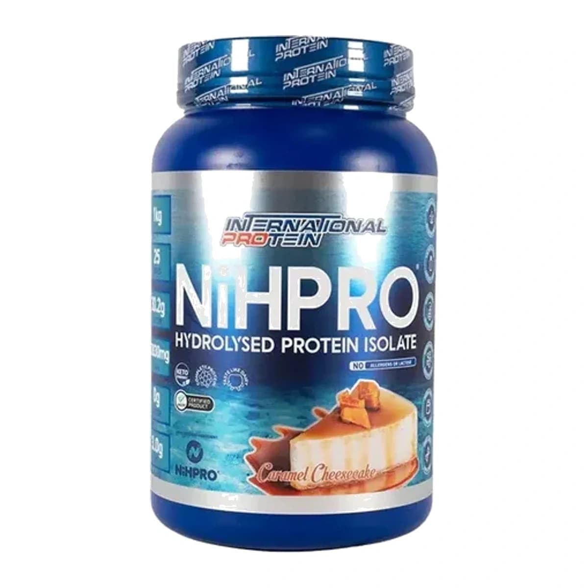 International Protein Nihpro Hydrolysed Isolate, Caramel Cheesecake
