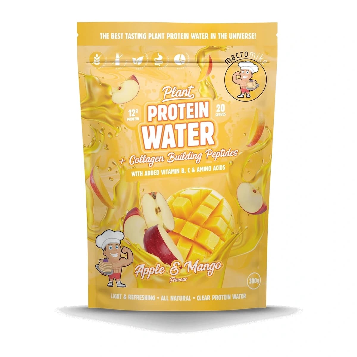 Macro Mike Plant Protein Water