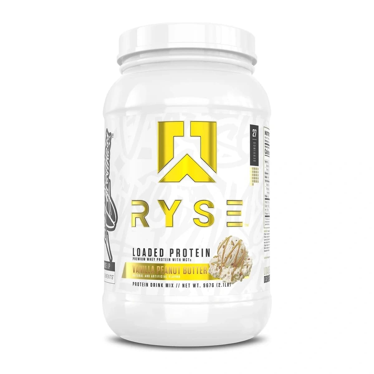 Ryse Loaded Protein, Vanilla Peanut Butter