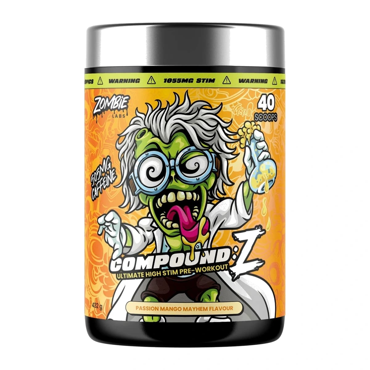 Zombie Labs Compound Z, Passion Mango Mayhem