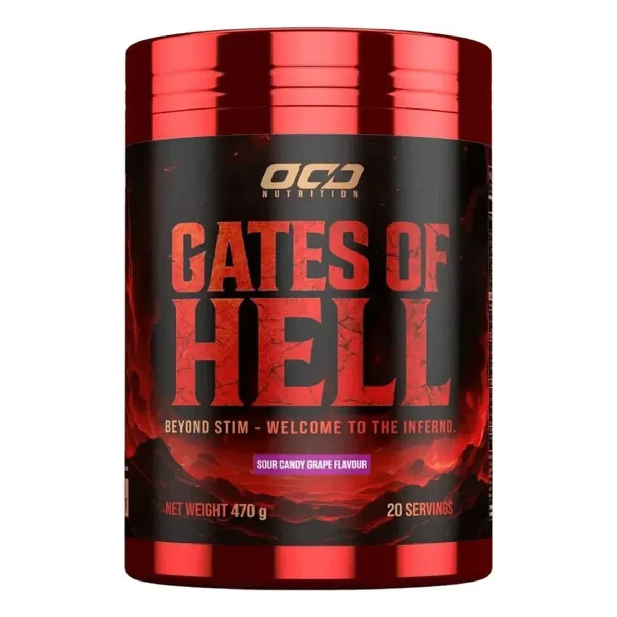 OCD Gates Of Hell Ore Workout Sour Candy Grape