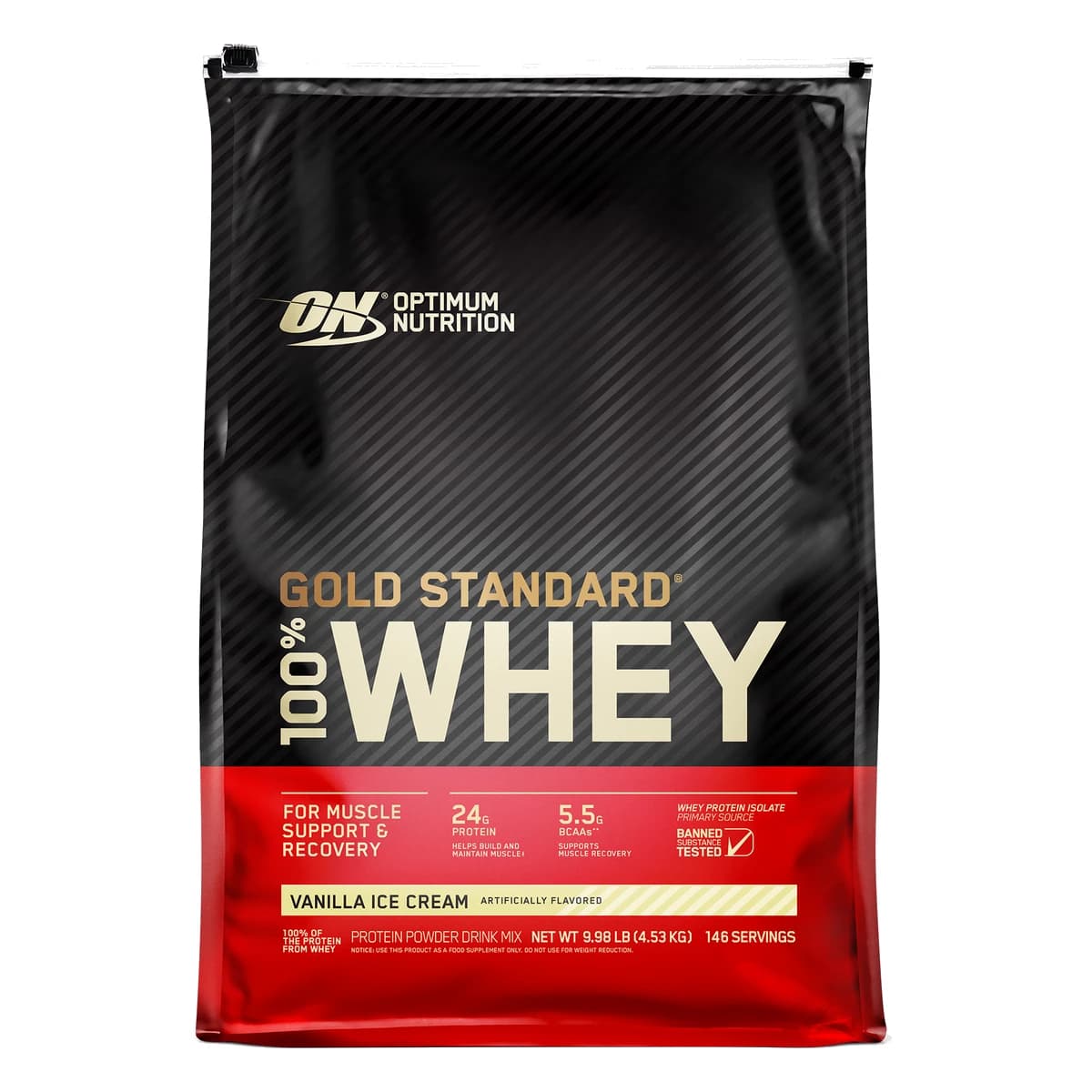 On Gold Standard 100% Whey Protein, Strawberry Banana