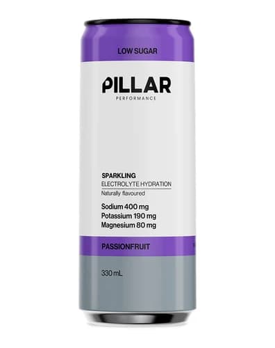 Pillar Sparkling Electrolyte Hydration Passionfruit