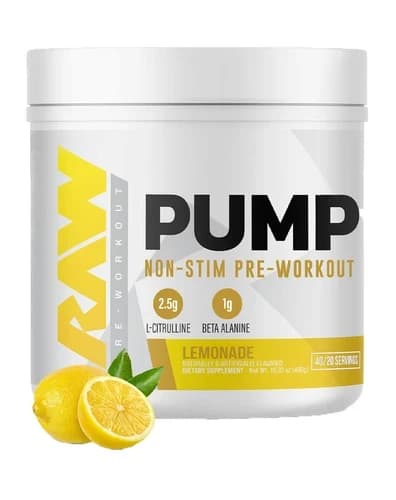 Raw Pump Non-stim Workout Lemonade