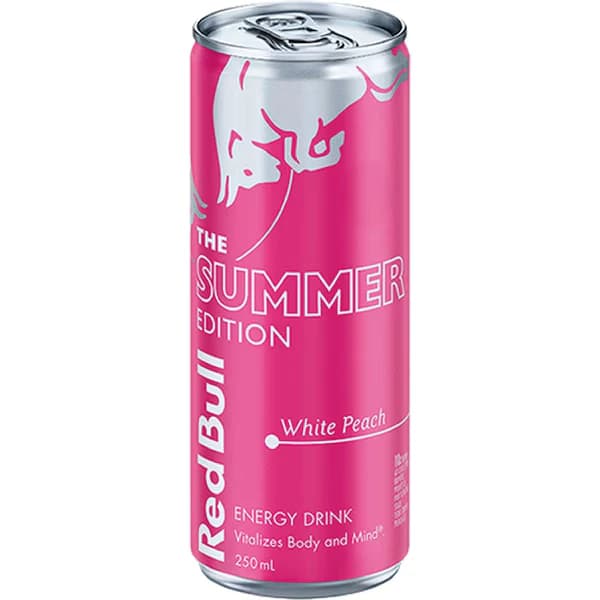 Red Bull, White Peach