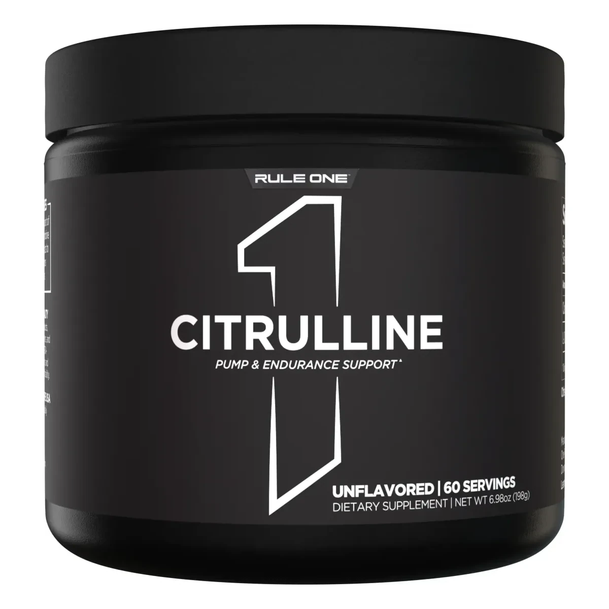 Rule 1 Citrulline Unflavoured 198g 60 Serves