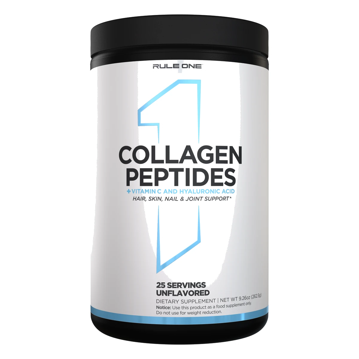 Rule 1 Multi-Source Collagen Unflavoured 306g 25 Serves