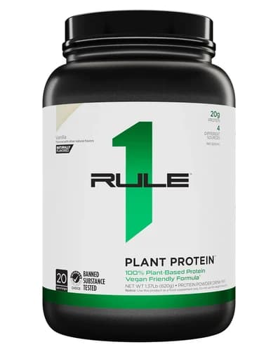 R1 PLANT PROTEIN 20 SERV VANILLA CREME 1.28LB - Low Stock