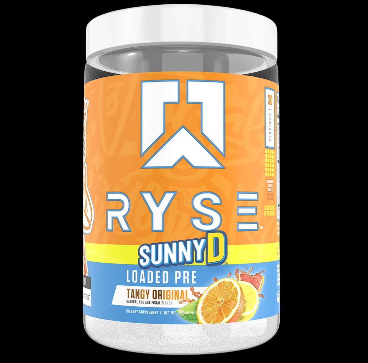 Ryse Loaded Pre Workout, Sunnyd Tangy Original