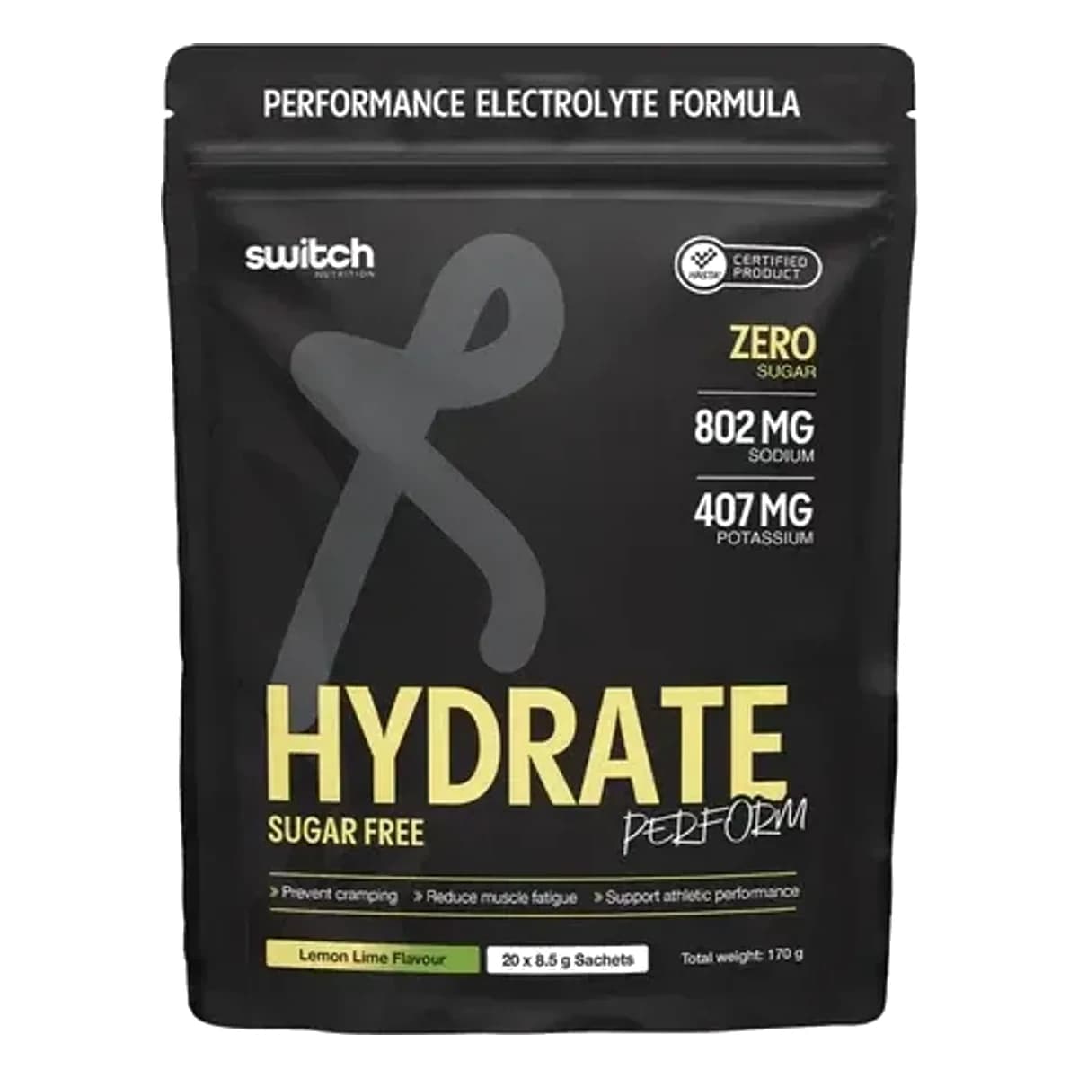 Switch Hydrate Perform, Lemon Lime