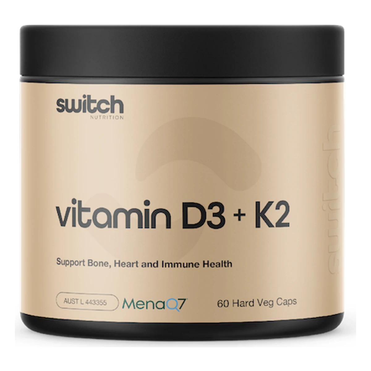 Switch Vitamin D3+K2
