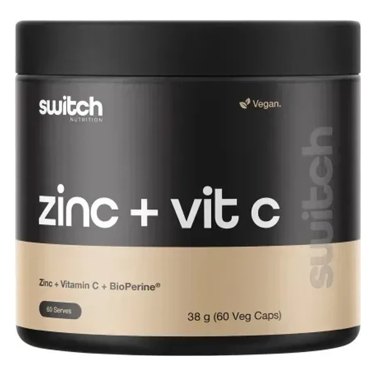 Switch Zinc + Vitamin C 60 caps