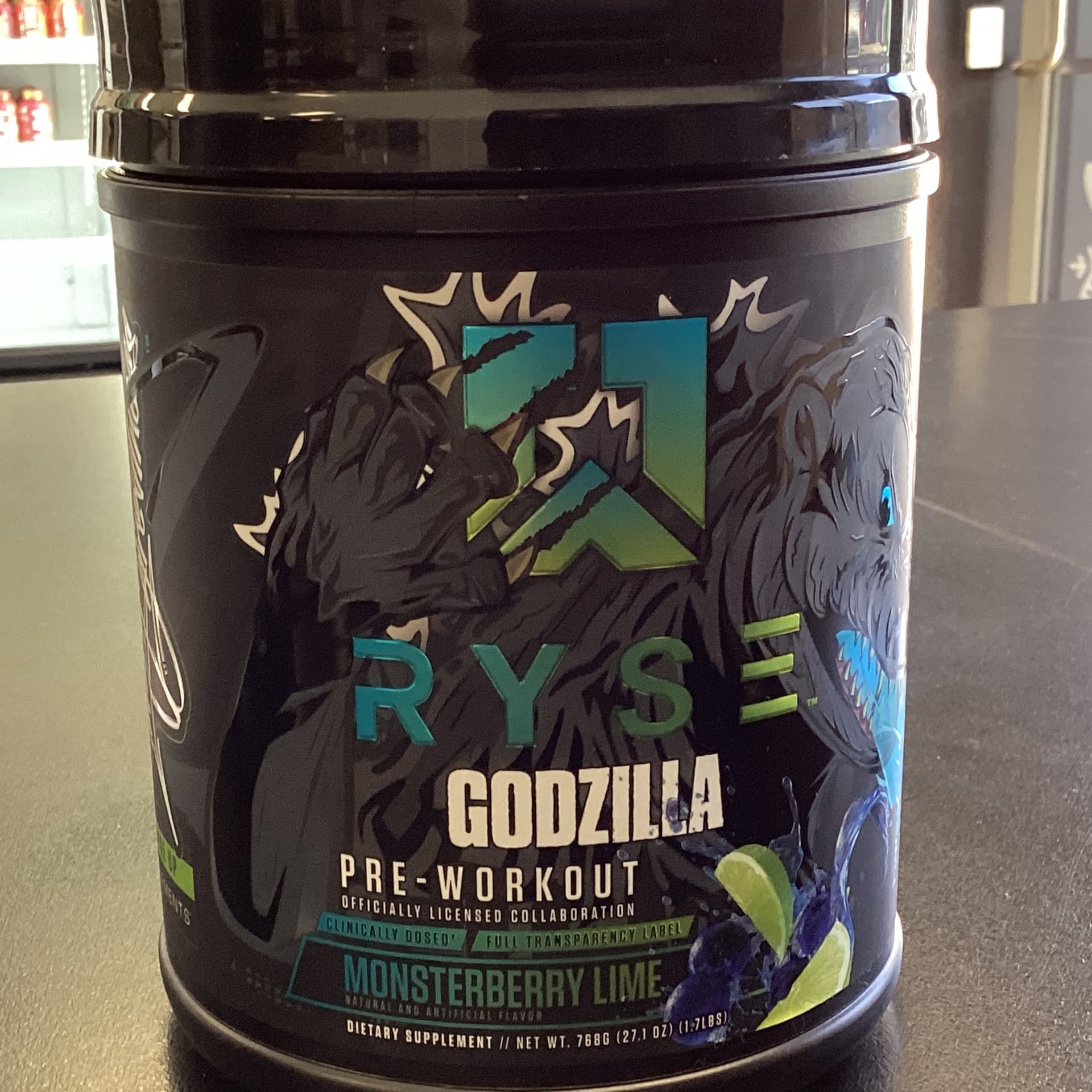 Ryse Godzilla Pre-Workout - Monsterberry Lime