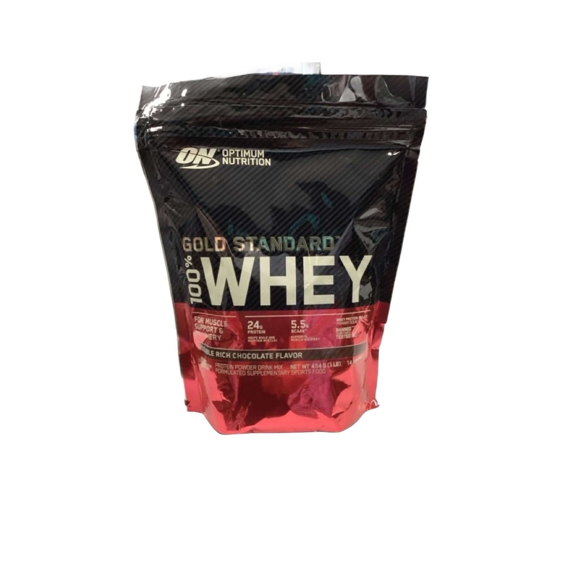 ON GOLD STANDARD 100% WHEY 454G 454G DOUBLE RICH CHOCOLATE