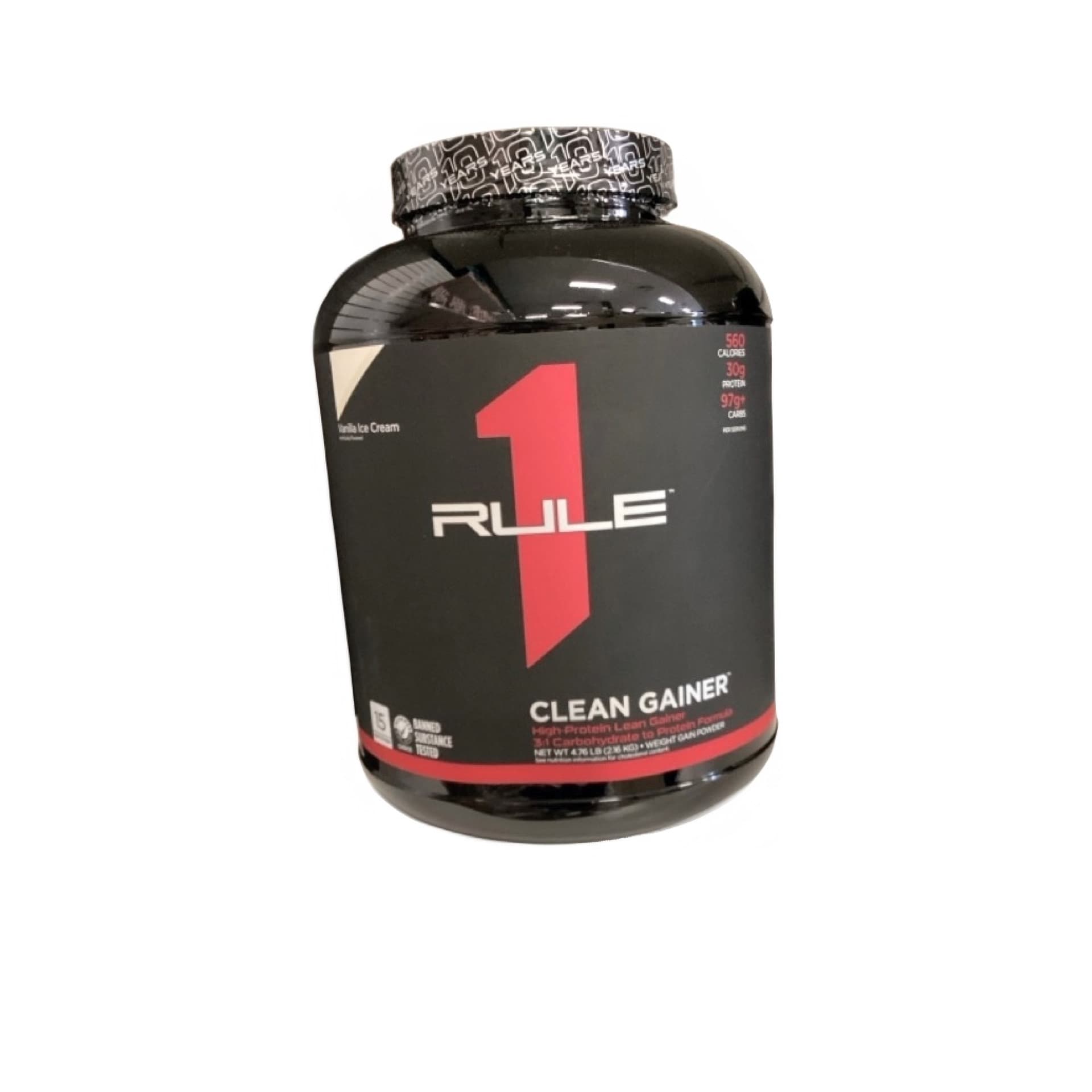 R1 CLEAN GAINER 15 SERV VANILLA CREME 4.76LB - No Stock