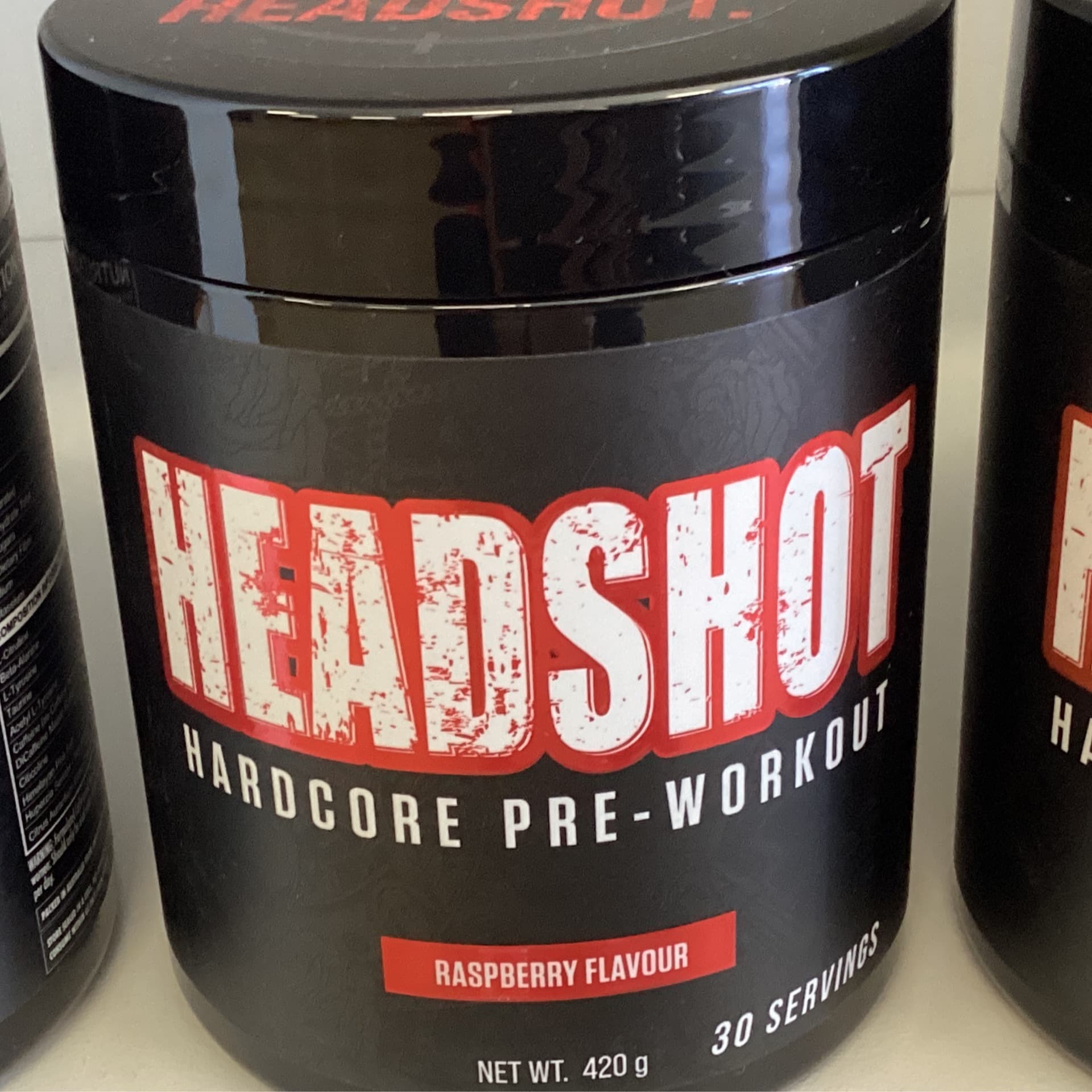 Headshot Hardcore Pre-workout - Raspberry