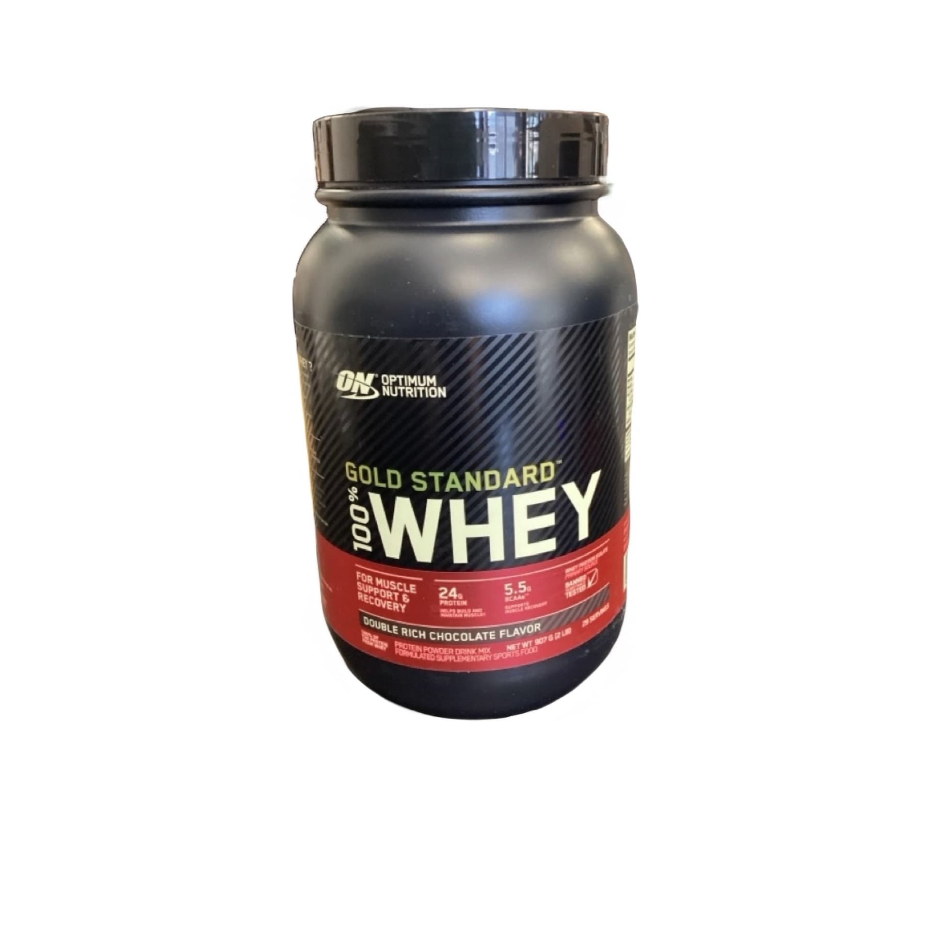 ON Gold Std 100% Whey Dble Rich Choc 907g