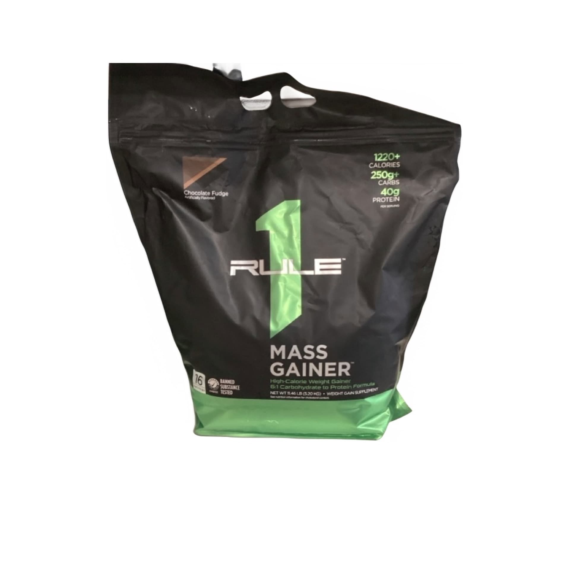 R1 MASS Gainer CHOCOLATE FUDGE 11.46LB 16s