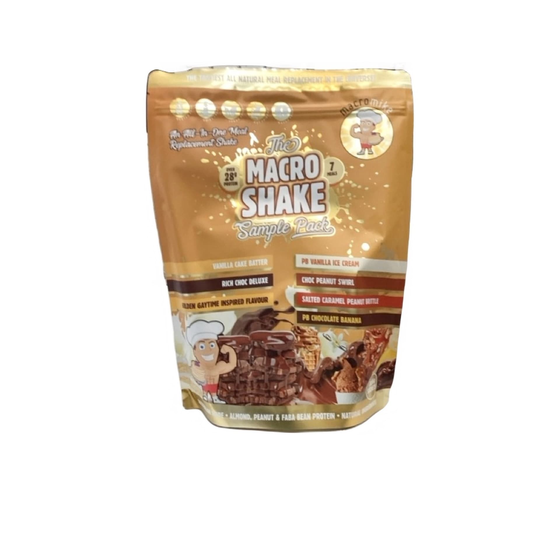 Macro Mike Shake SAMPLE PACK 7 x 56g