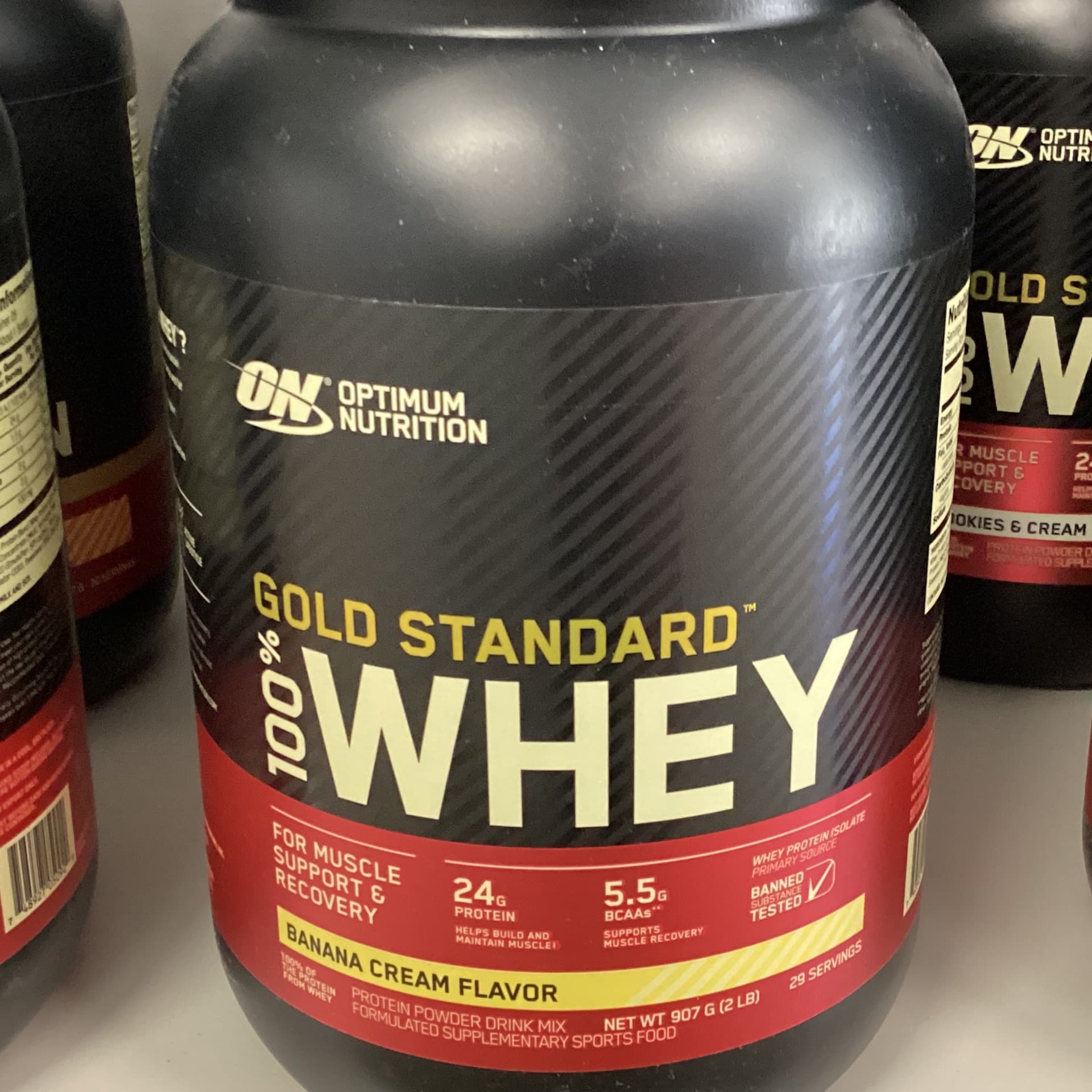 ON Gold Std 100% Whey Protein Banana Cream
