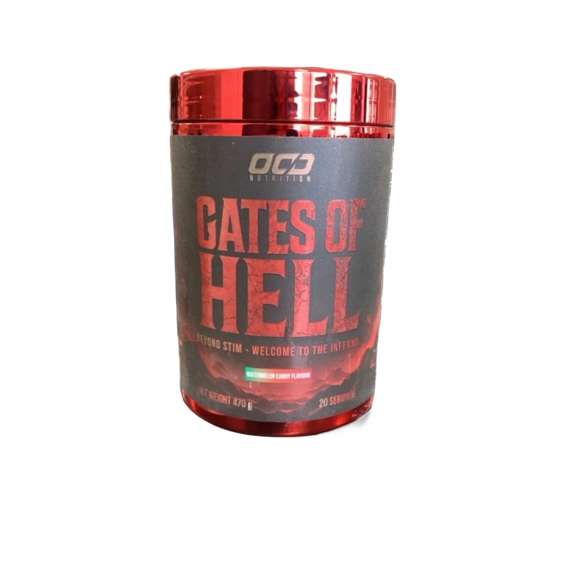OCD Gates Of Hell Pre Workout Watermelon Candy