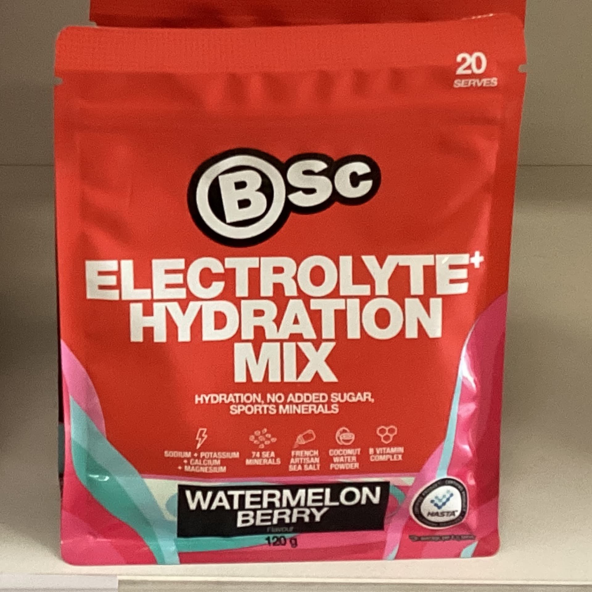 BSC Electrolytes Hydration Mix - watermelon berry