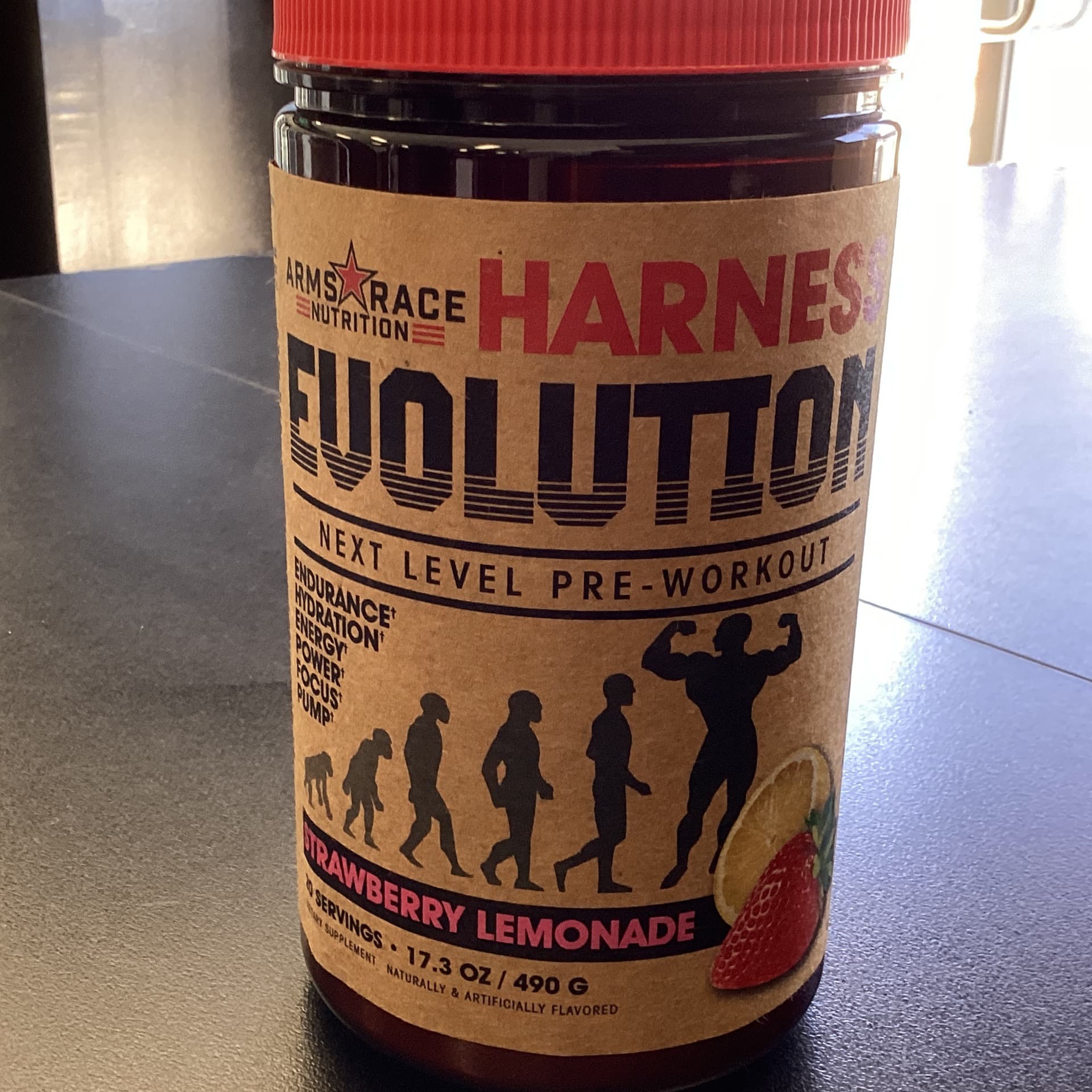 ArmsRace Harness Evolution Pre-Workout - Strawberry Lemonade