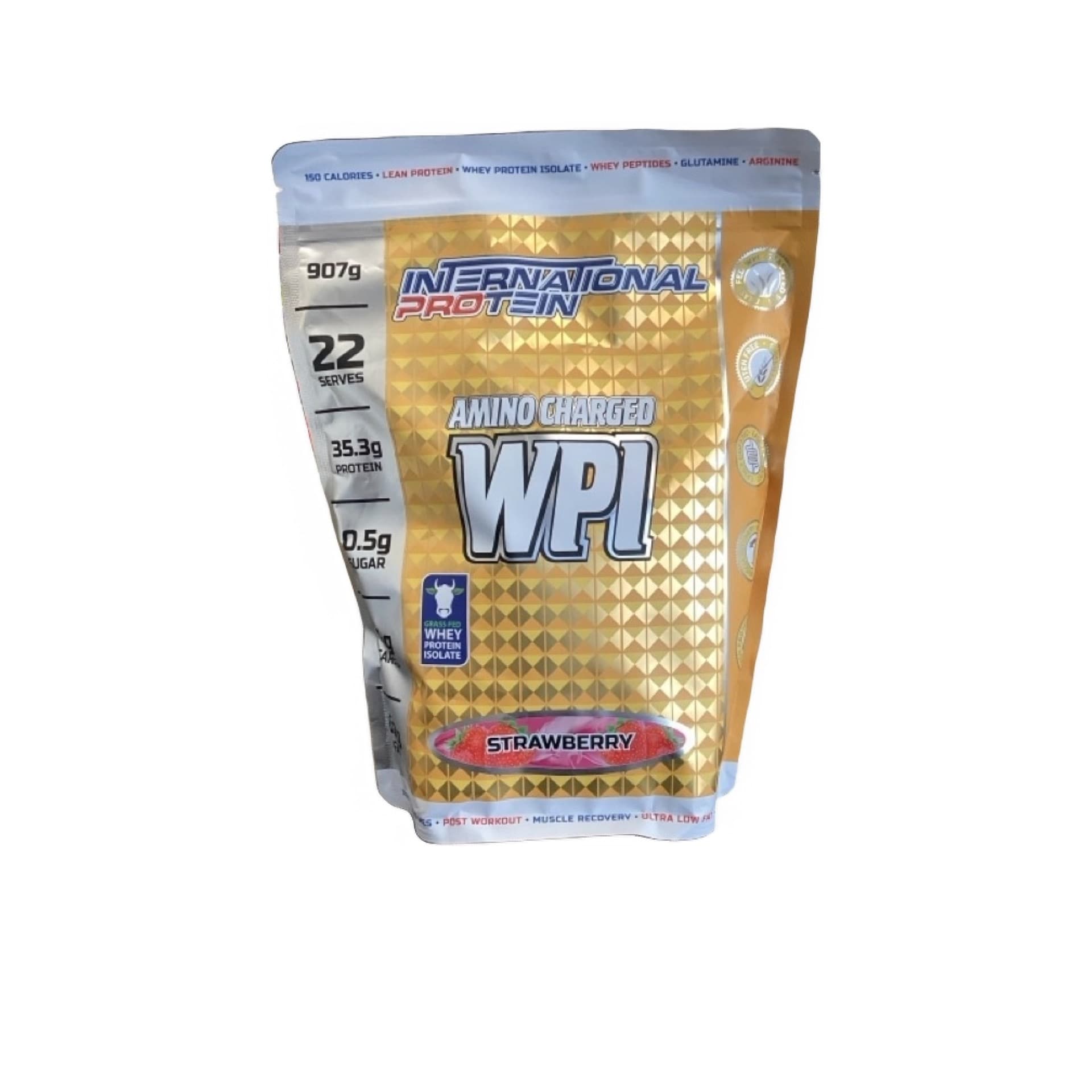 INTERNATIONAL PROTEIN AMINO WPI 907g Strawberry