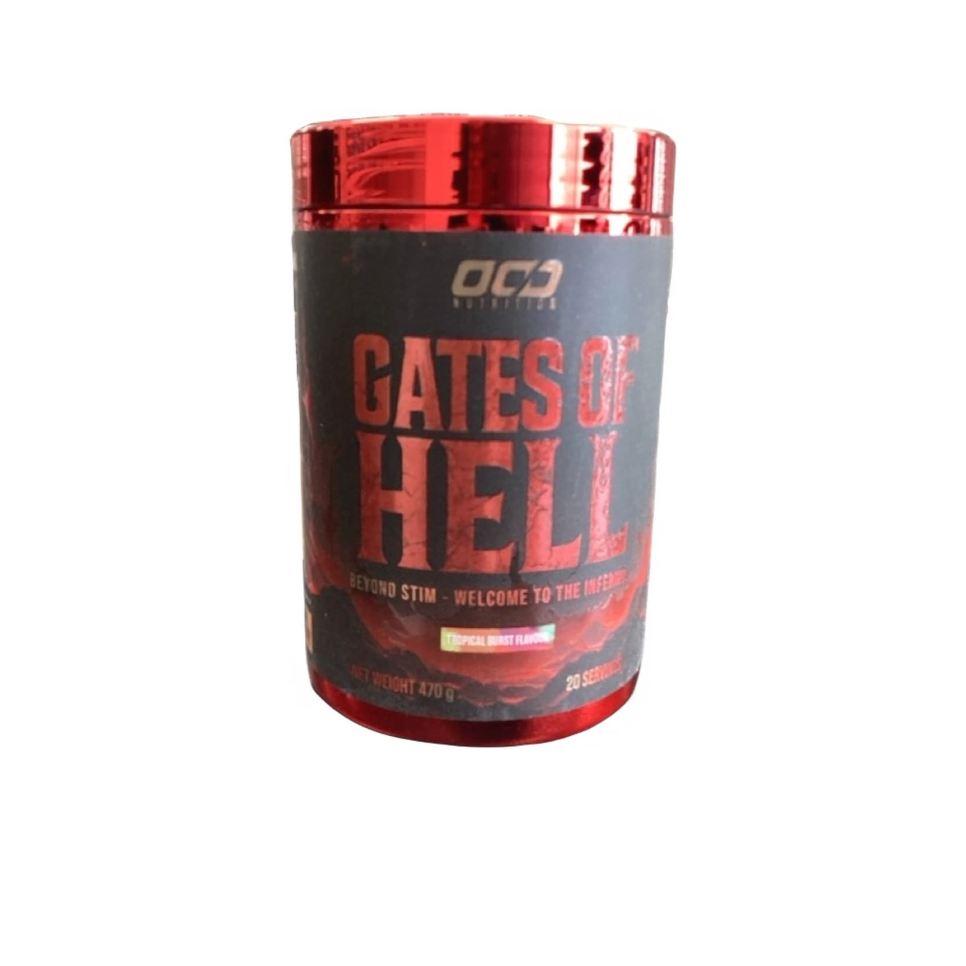 OCD Gates Of Hell Pre Workout Tropical Burst