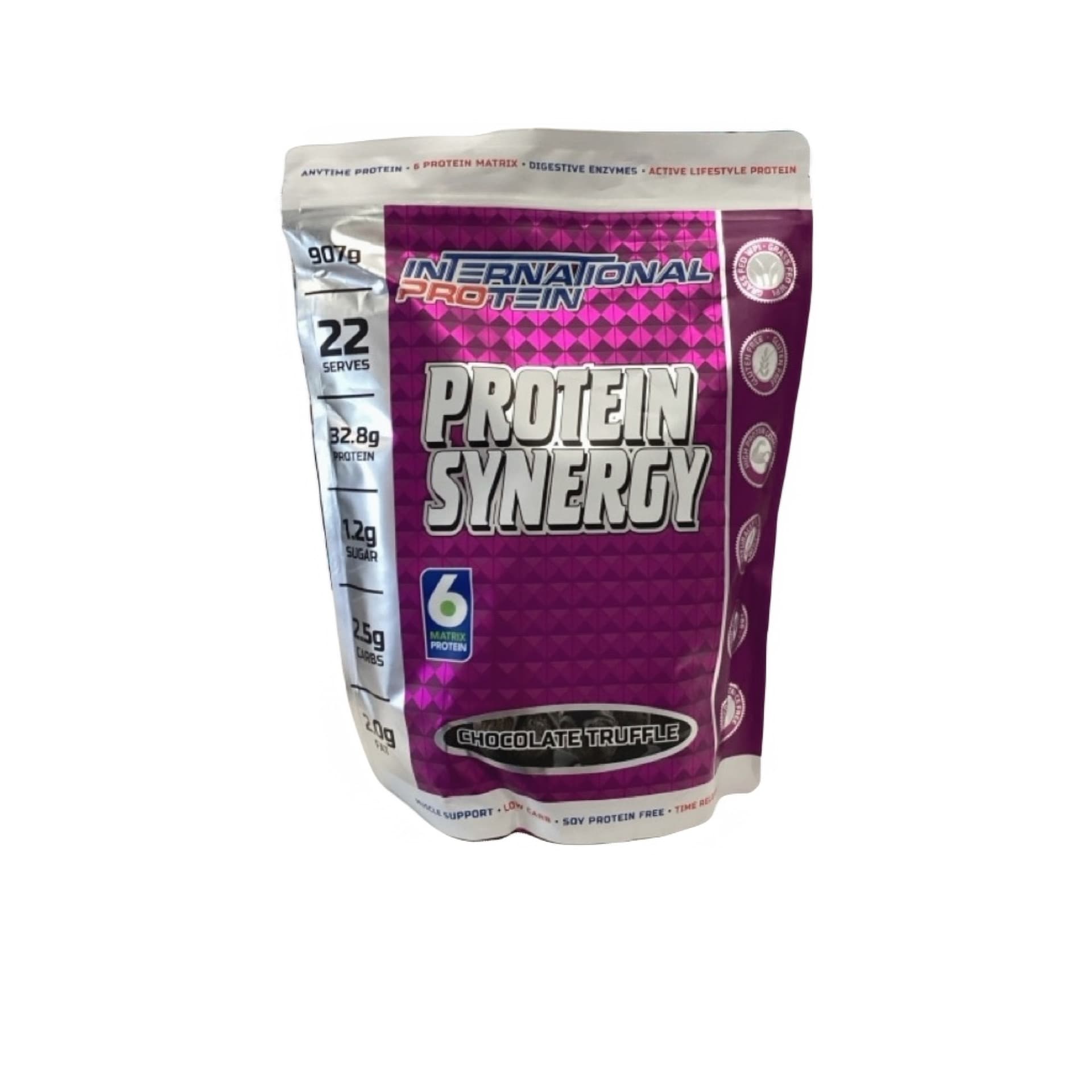 International Protein Synergy Choc Truffle 907g