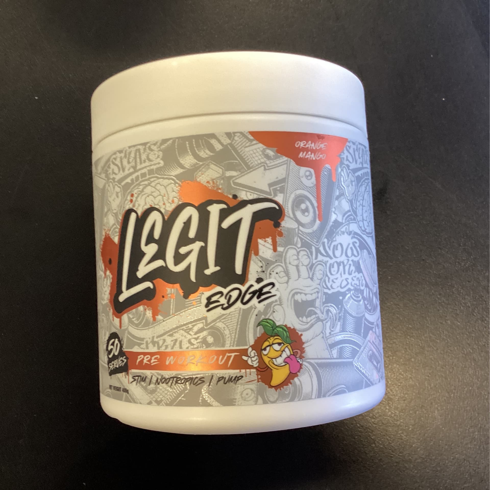 Legit Edge Orange Mango 50 Serves